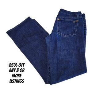 Joe's Denim Blue Jeans Size 28 Boot Cut Luxury Dark Wash Pockets